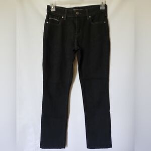 Levis Womens Mid Rise Skinny Black Size 28/30